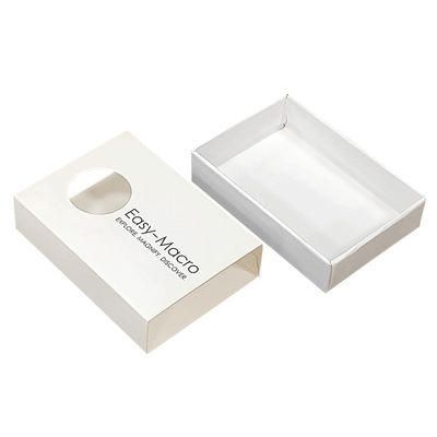 Custom Logo Seife Blumen Geschenkboxen Druck Seife Paket Papierbox mit klarem Fenster