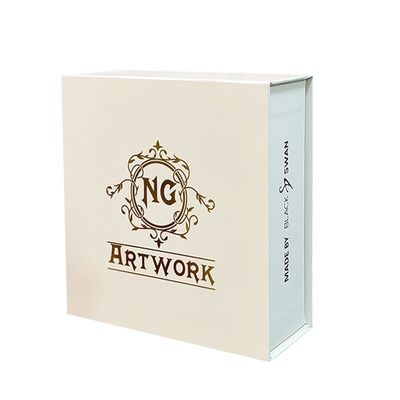 Magnetische Verpackungskiste mit Aufdruck UV-Hotstempelung Starrkartonverpackung