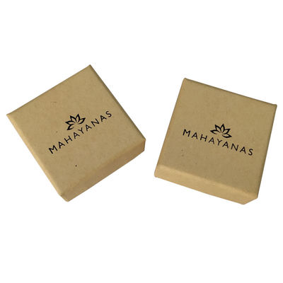 Dauerhafte und stilvolle Kartonverpackungsbox Schmuck Hochzeitsring Papierbox
