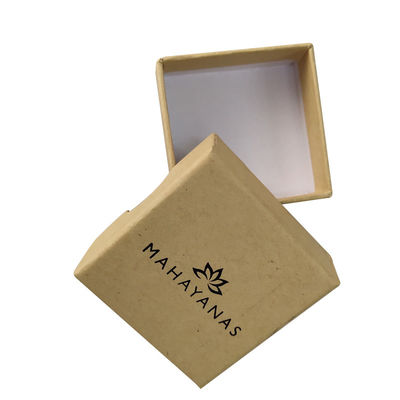 Dauerhafte und stilvolle Kartonverpackungsbox Schmuck Hochzeitsring Papierbox