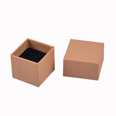 Dauerhafte und stilvolle Kartonverpackungsbox Schmuck Hochzeitsring Papierbox