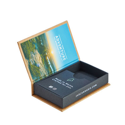 Magnetisch geschlossene Geschenkschachtel Verpackung Falsches Buch