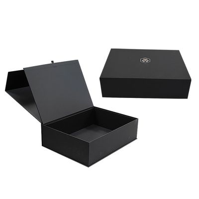 Buchform starre Klappbox Magnetdeckel Luxus-Faltpapier Geschenkbox