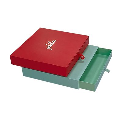 Luxuskarton-Brieftasche Verpackung Box Schublade Papier Geschenkbox Verpackung Custom Logo