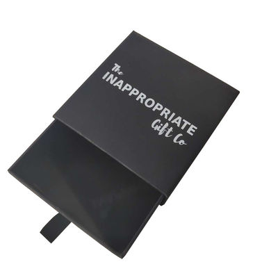 Matte schwarze Papier-Geschenk-Packung Box Custom für Schmuck Uhren Brille