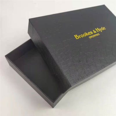 Matte schwarze Papier-Geschenk-Packung Box Custom für Schmuck Uhren Brille
