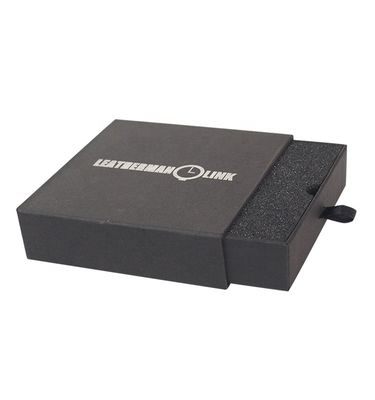 Matte schwarze Papier-Geschenk-Packung Box Custom für Schmuck Uhren Brille