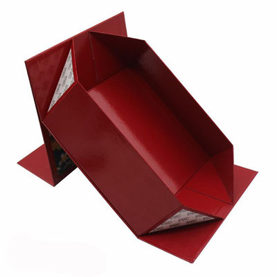 Große graue Perücke Verpackungskisten Papier A5 Klappbares Magnetgeschenkfach