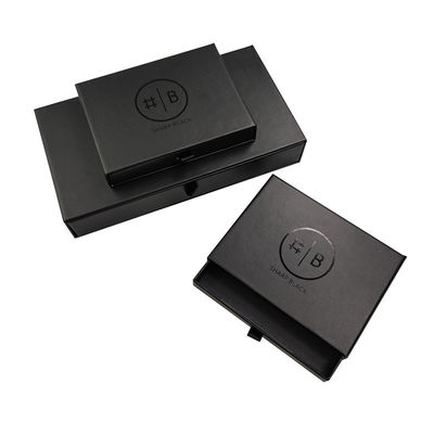 Matt Lamination Schwarze Geschenkbox für Rechteck Produkte von professionellen Herstellern