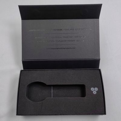 Kundenspezifische transparente Geschenkpapierverpackungskiste Kartonkarton mit Magnetdeckel