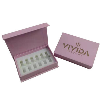 Bestellung auf Wunsch akzeptiert 5ml 8ml 10ml Parfüm Geschenksätze Verpackungskisten mit Sponge Liner