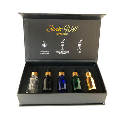 Kosmetische Festkarton-Displaybox Magnetische ätherische Öle Geschenkbox Verpackung