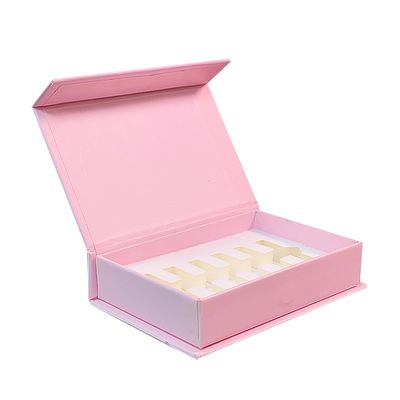 Custom Pink Perfume Essential Oil Flasche Schaum Magnetpapierboxen mit Matt Lamination