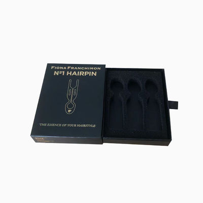 ISO9001-qualifizierte matte schwarze Halskette für kundenspezifische Verpackungen CMYK/PANTONE