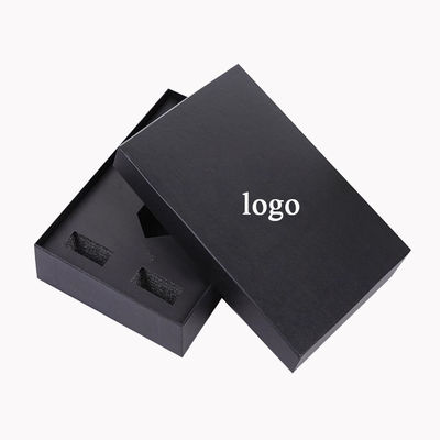 ISO9001-qualifizierte matte schwarze Halskette für kundenspezifische Verpackungen CMYK/PANTONE