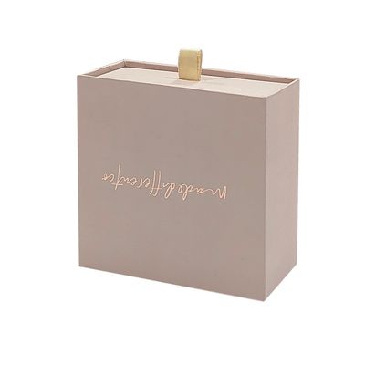 Kleine Schieberegler Verpackung Schieberegler Papier Schmuck Geschenkbox für Verpackungsgegenstände