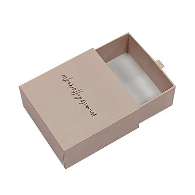 Kleine Schieberegler Verpackung Schieberegler Papier Schmuck Geschenkbox für Verpackungsgegenstände