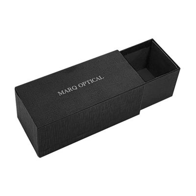 Custom Order Schlanke Papier-Karton Schublade Geschenkbox mit Schaumstoff-Einsatz und glänzende Lamination
