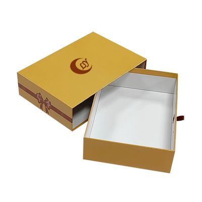 Schwarze Schubladen Geschenkboxen für benutzerdefiniertes Logo Seidenschals Unterwäsche Socken Unterwäsche Verpackung