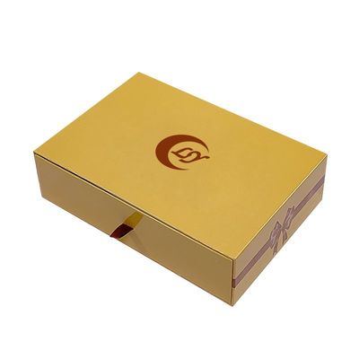 Schwarze Schubladen Geschenkboxen für benutzerdefiniertes Logo Seidenschals Unterwäsche Socken Unterwäsche Verpackung