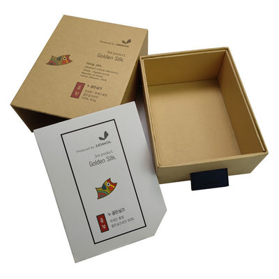 Kraftweißes individuelles Geschenk Schmuckverpackungspapier für Uhren und Ohrringe