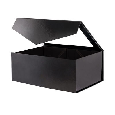 Custom Flip Top PVC Fensterpapier Verpackung Große Magnetverschluss Geschenkbox mit klarem Deckel Fenster