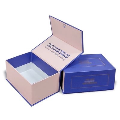 Custom Screen Printing Logo Plain Weiß Magnetische Klappgeschenkbox für Ihre Anforderungen