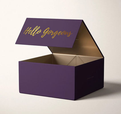 Bestellung auf Abfertigung akzeptiert Magnetverschluss Luxus Perücke Box für starre Boxen Haarverlängerung