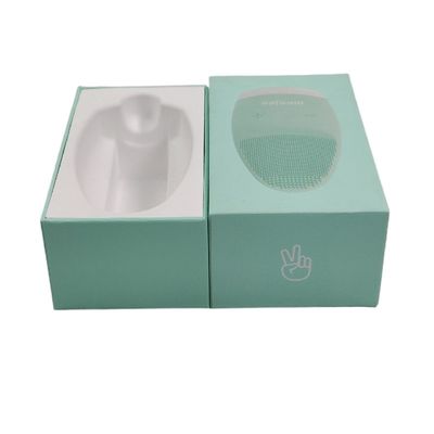 Fashion Luxury Haarbürste Schwarze Geschenkbox Set mit EVA Schaumstoff und Goldfolie Druck Handhabung