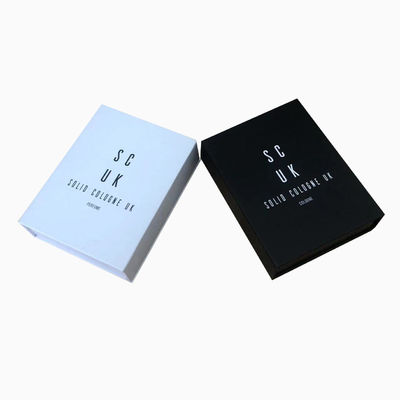 4C/UV/Lamination/Embossing/Stamping Finish Custom Magnetische Buchform-Box für Parfüm