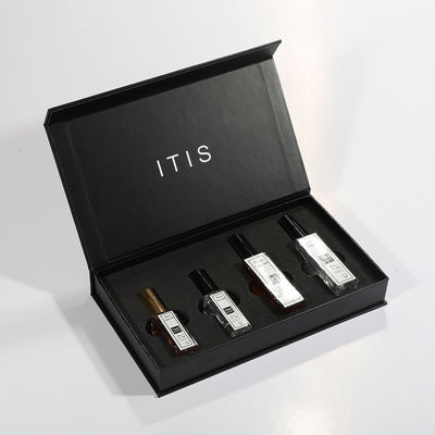 Maßgeschneiderte Bestellung Luxus starre Schachtel Kosmetikpapier Magnetisch verschließbare Verpackung Geschenkbox für Frauen