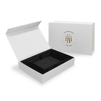 Magnetpapier-Geschenkkarton mit Schaumstoff-Einsatz Luxusstarker Karton-Foto-Rahmen Album