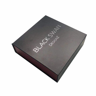 CMYK Handgefertigtes Recycling-Druckpapier Magnetgeschenk-Box mit Schaumstoff-Einsatz zum Verpacken von Brieftaschen