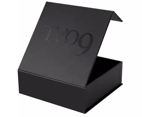 CMYK Handgefertigtes Recycling-Druckpapier Magnetgeschenk-Box mit Schaumstoff-Einsatz zum Verpacken von Brieftaschen