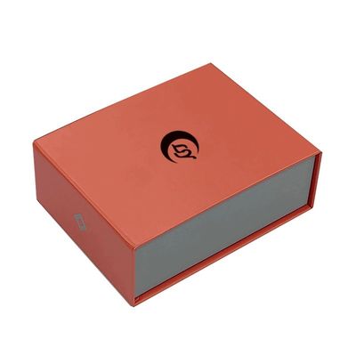 Handgefertigte, maßgeschneiderte, magnetische Buchform, Papier, starre Geschenkbox für die Verpackung von Uhrengurten