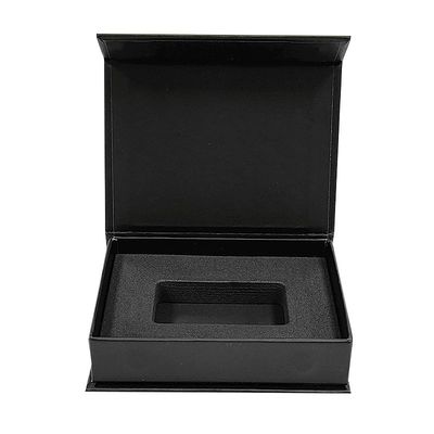Custom Logo Luxus Matte Magnetische Schließung Lagerung Flip Box für Kundenanforderungen