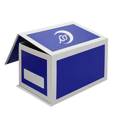 Recycling-Logo-Druck Custom Starrkarton Magnetbox Magnetische Flip Top Papier Geschenkboxen
