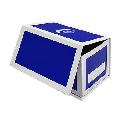 Recycling-Logo-Druck Custom Starrkarton Magnetbox Magnetische Flip Top Papier Geschenkboxen