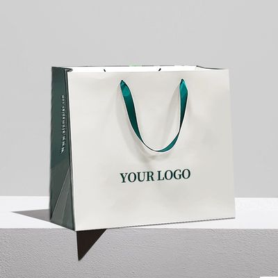 Biologisch abbaubare Kraftpapiertaschen mit Griffe