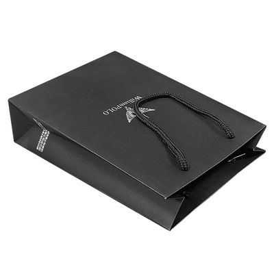 Zusammensetzbare, zusammenklappbare, recycelte Papiertaschen, Boutique-Papiertaschen mit Griff