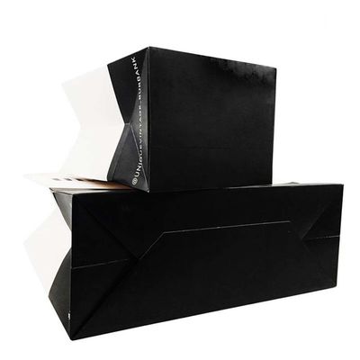 OEM angepasste Designs Luxus Matte Geschenk Kaufpapiertasche mit Logo für Kleidung Schuhen
