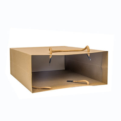 Exquisite Handlänge Griff Versiegelung Karton Luxus-Multikolor-Drucktaschen