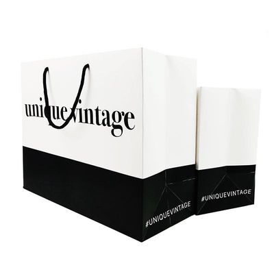 Exquisite Handlänge Griff Versiegelung Karton Luxus-Multikolor-Drucktaschen