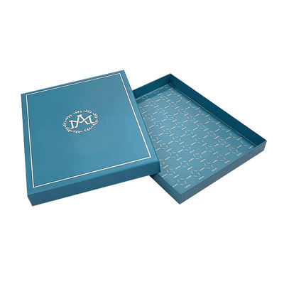 Eigenes Logo Karton abnehmbare Deckel 2 Stück starre Kisten kundenspezifische dünne Verpackungskiste mit Logo für T-Shirt Kleidung