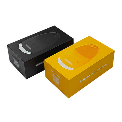 Luxus-Gesichtsreiniger Massager Papierverpackung 2 Stück robust Lift Off Deckel Geschenk-Box