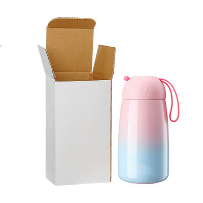 Speziell gedruckte Thermosbecher aus Edelstahl Kartonverpackung Box Becher Becher Vakuumflasche Wellkarton Recyclingverpackung