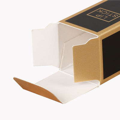 Custom 300 Gramm 350 Gramm Karton Gerade Direkt Umkehr Tuck Papierbox Tuck Top Rechteck Lippenstrick Parfüm Flasche Verpackung