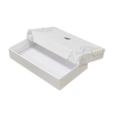 Personalisiertes Logo Zwei Stück Deckel und Basis Karton Geschenkverpackung 2 Stück abnehmbare harte Verpackungskiste für Brieftasche und Handtasche