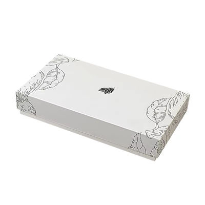 Personalisiertes Logo Zwei Stück Deckel und Basis Karton Geschenkverpackung 2 Stück abnehmbare harte Verpackungskiste für Brieftasche und Handtasche