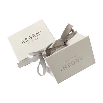 Custom-Halsband Schmuck Karton-Luxus-Geschenk-Box Verpackung mit Band Premium-magnetische Geschenk-Box